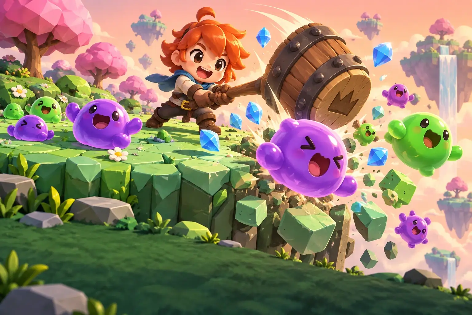 Bonk Swarm illustration