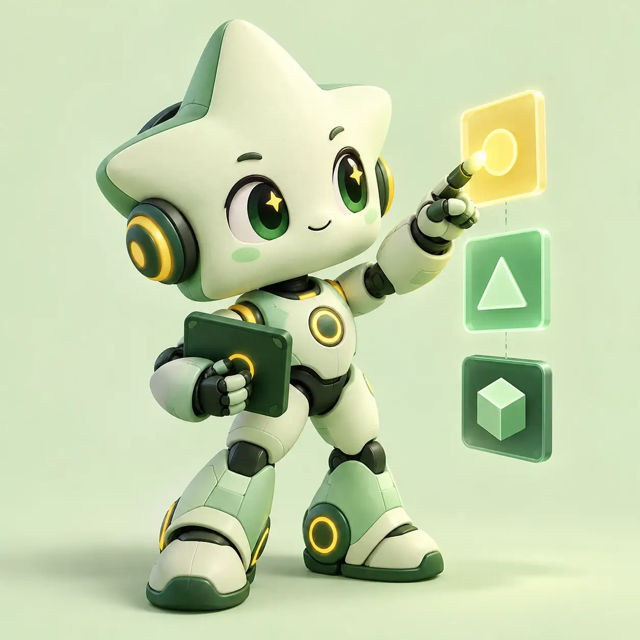 AI character showing the personality of Nova