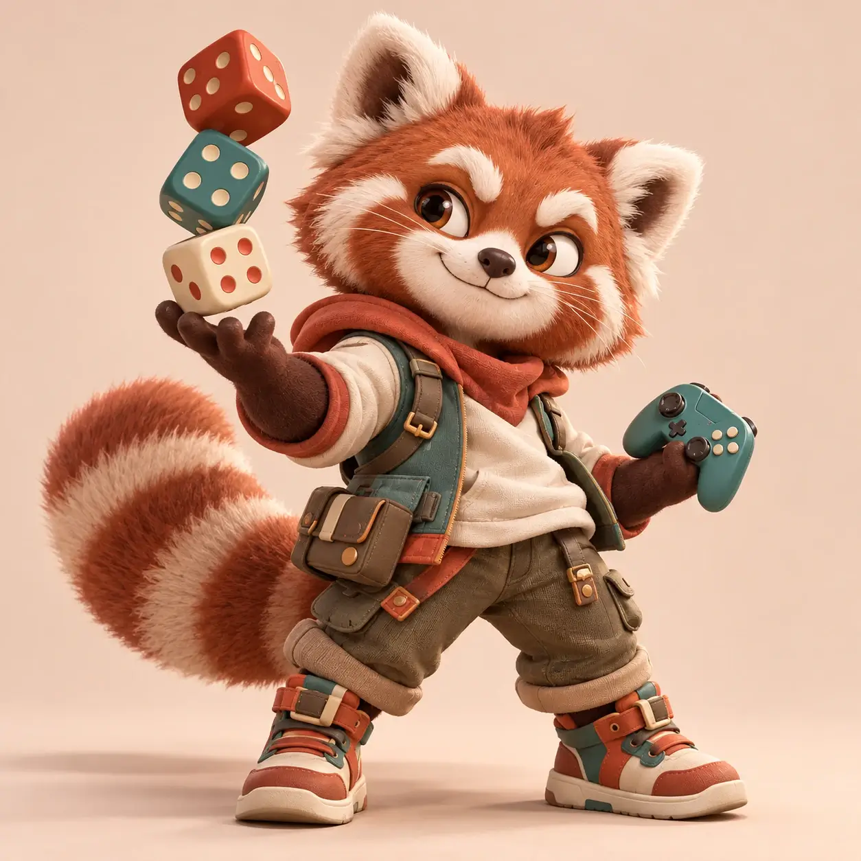 AI character showing the personality of Kai