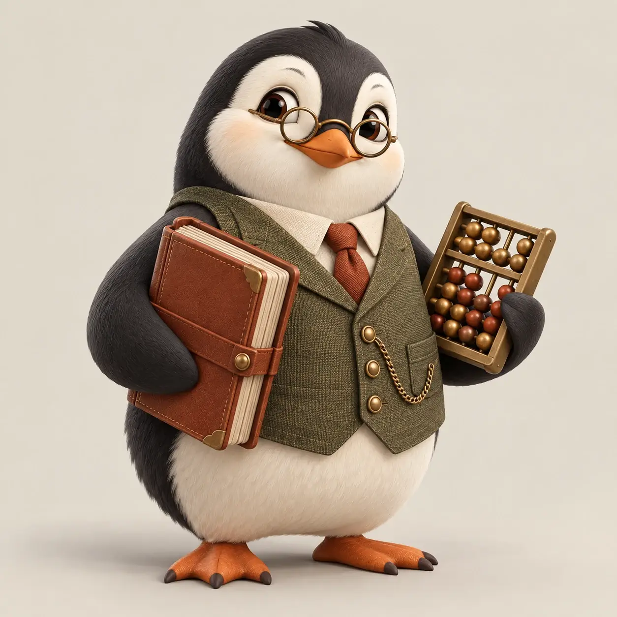 AI character showing the personality of Ledger