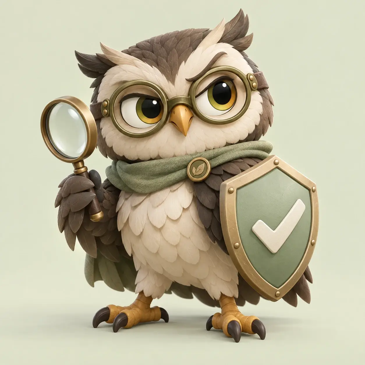 AI character showing the personality of Sentry